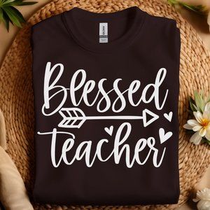 U14 Blessed Teacher Shirt, Teacher Appreciation Gift, Kindergarten Teacher Shirt